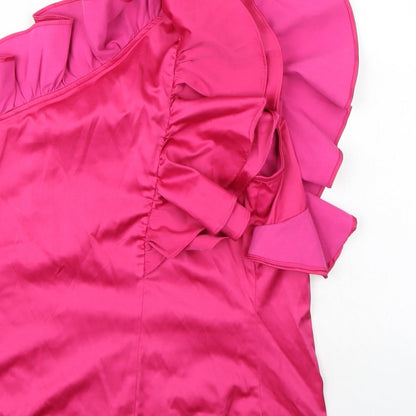 Limited Editions Womens Purple   Basic Blouse Size 12