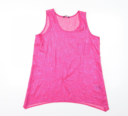 F&F Womens Pink   Basic Tank Size 12