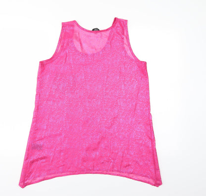 F&F Womens Pink   Basic Tank Size 12