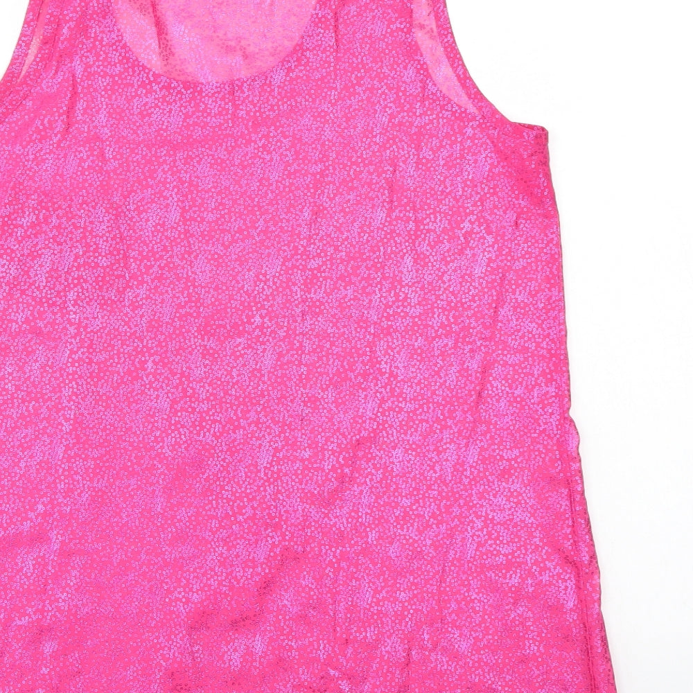 F&F Womens Pink   Basic Tank Size 12