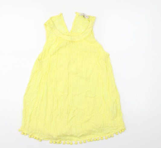 F&F Womens Yellow   Tunic Blouse Size 12