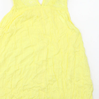 F&F Womens Yellow   Tunic Blouse Size 12