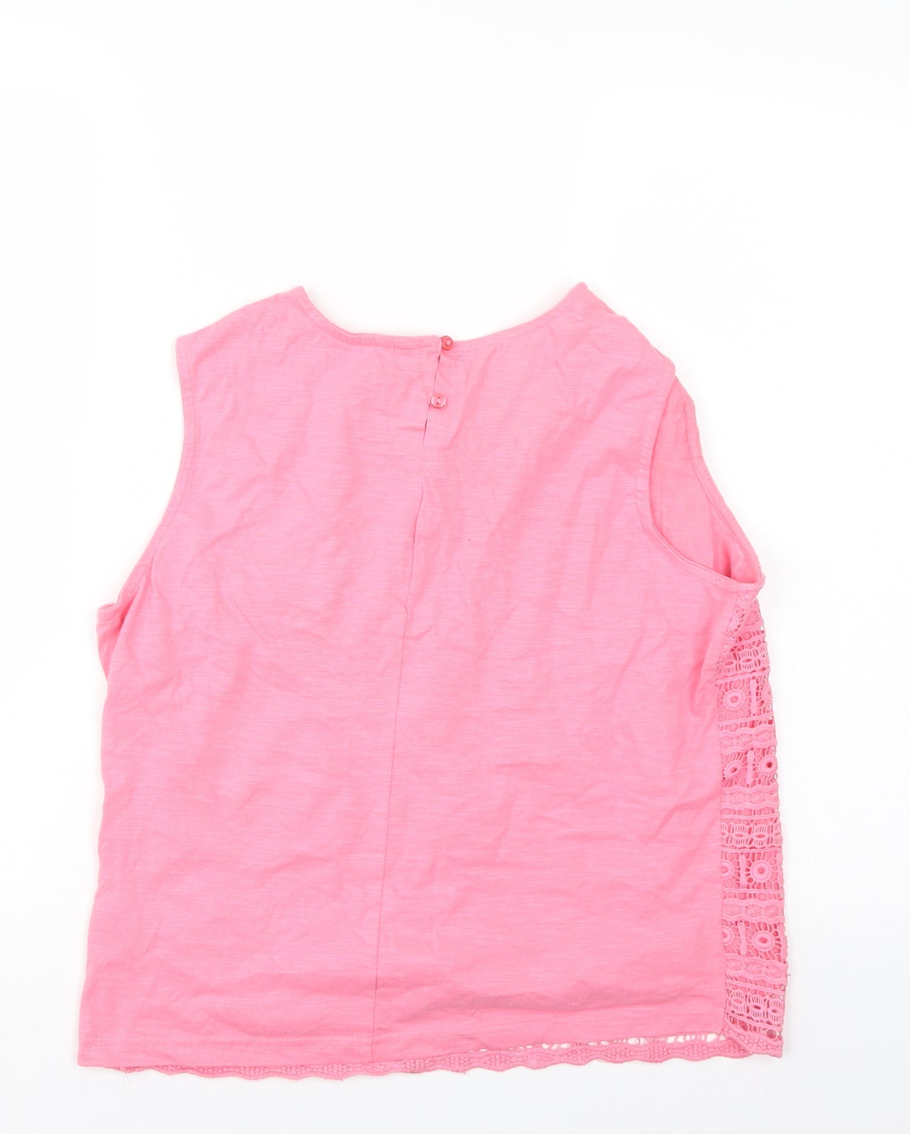 Womens UK Size 12 Lottie Pink Basic Blouse