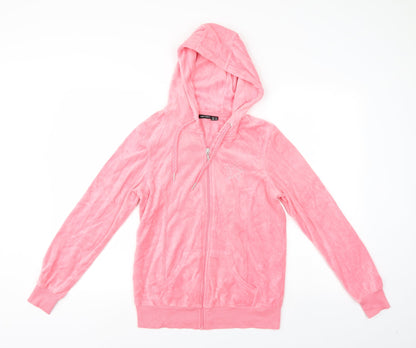 ESMARA Womens Pink   Full Zip Hoodie Size 10