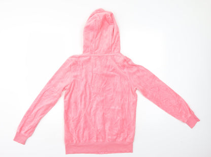 ESMARA Womens Pink   Full Zip Hoodie Size 10