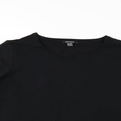 ESMARA Womens Black   Pullover Jumper Size M