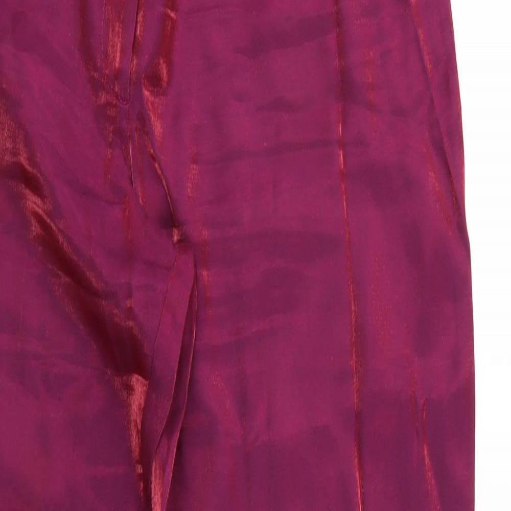 IMAGES Womens Purple   Trousers  Size 12 L29 in