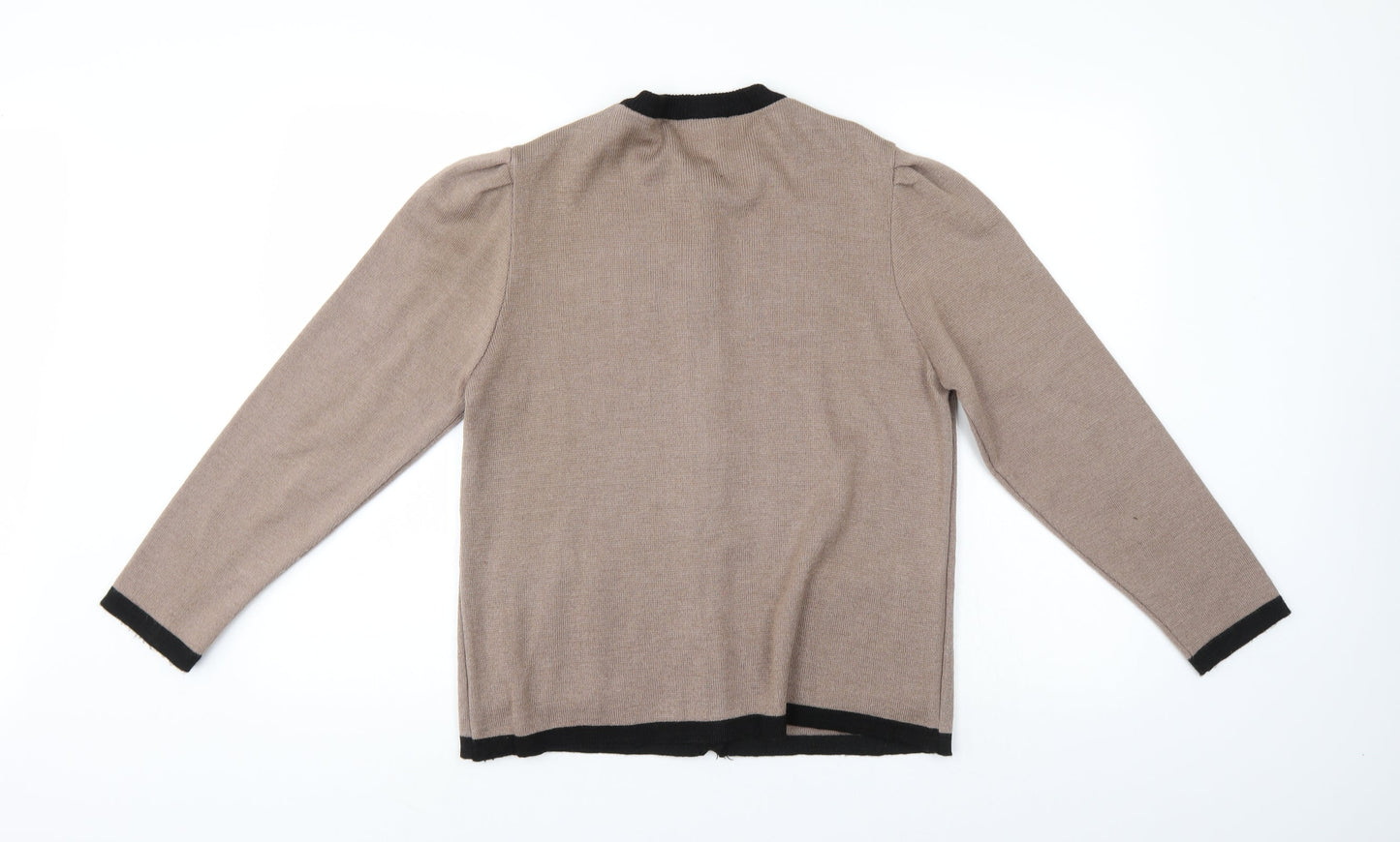 Preworn Womens Brown   Cardigan Jumper Size 12
