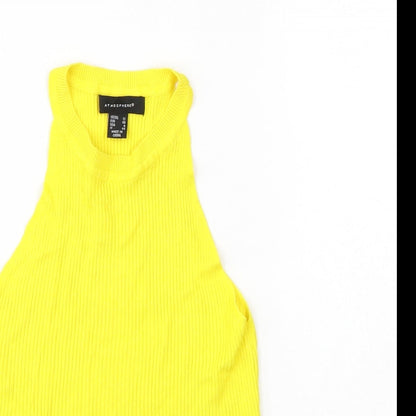 Atmosphere Womens Yellow   Basic Tank Size 12