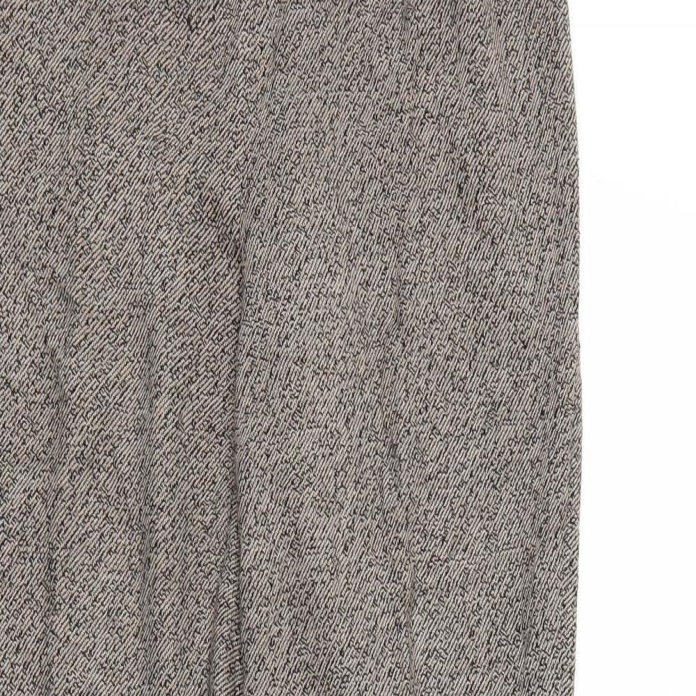 Womens UK Size 12 Roman Regular Fit  Brown Trousers