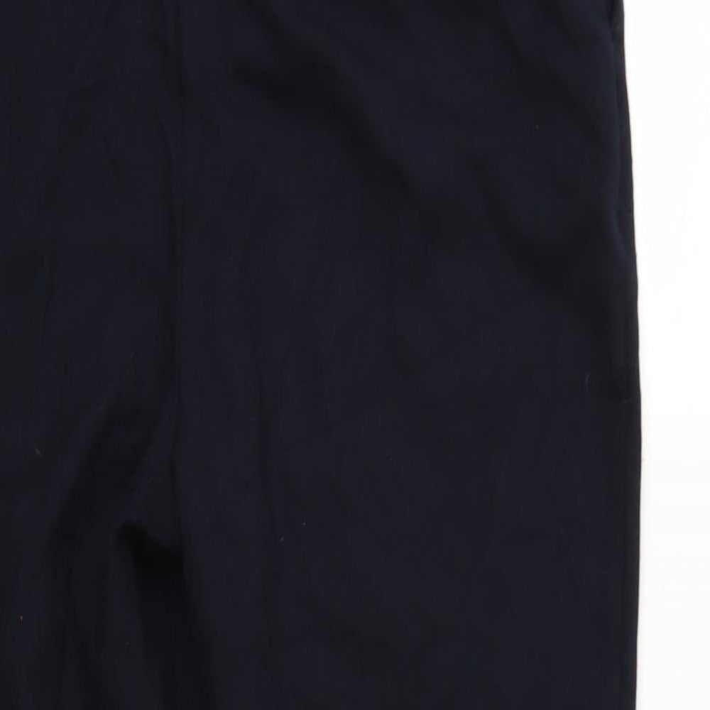 Womens UK Size 6 Papaya Regular Fit  Black Trousers