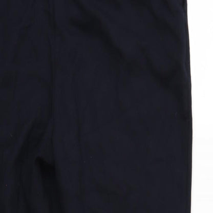 Womens UK Size 6 Papaya Regular Fit  Black Trousers