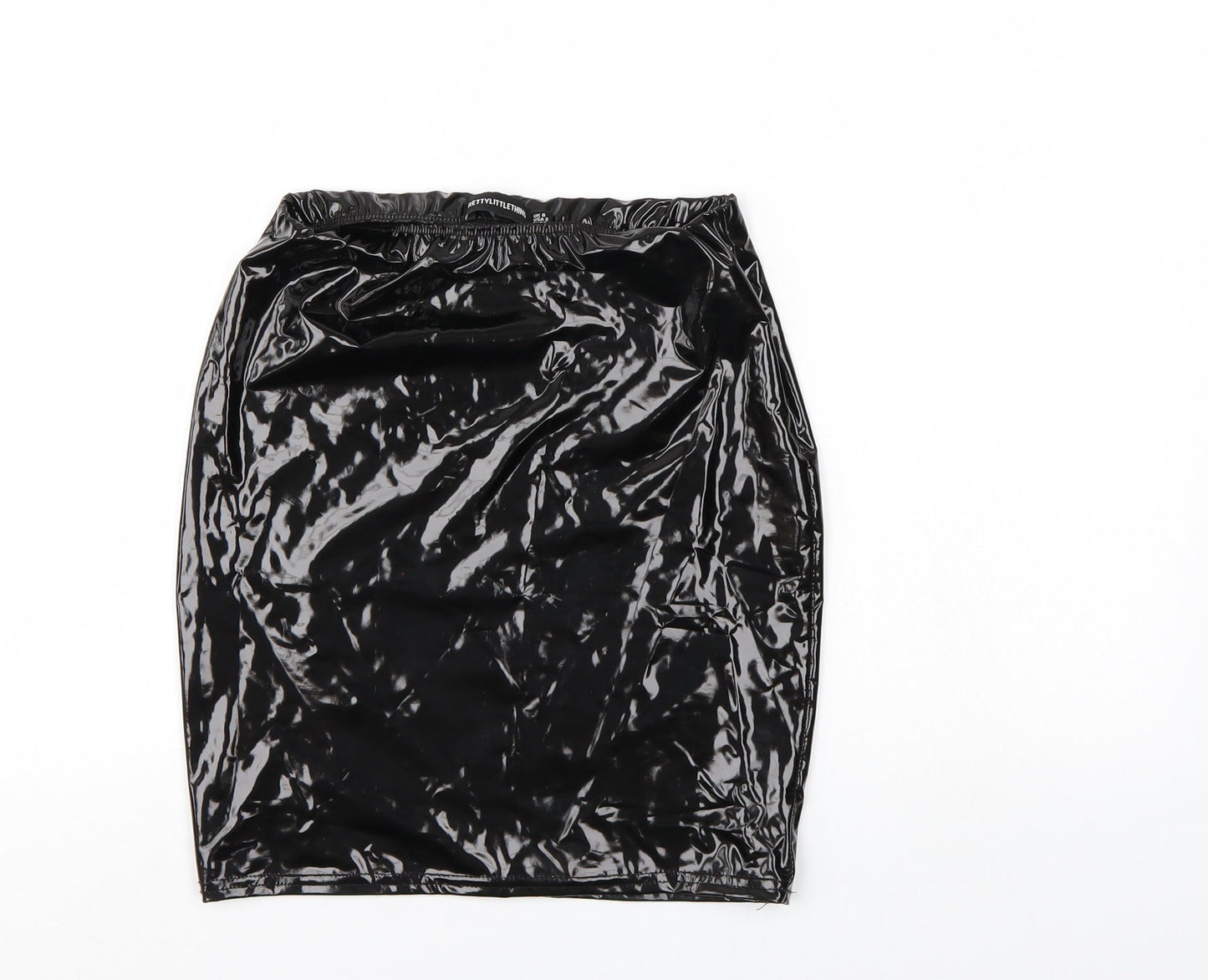 Pretty little thing Womens Black   Mini Skirt Size 6