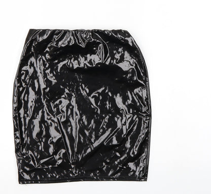 Pretty little thing Womens Black   Mini Skirt Size 6