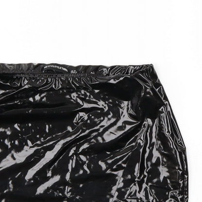 Pretty little thing Womens Black   Mini Skirt Size 6