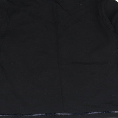 Preworn Boys Black   Basic T-Shirt Size 6 Years  - Batman