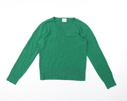 Womens UK Size 12 NEXT Green Pullover Sweatshirt