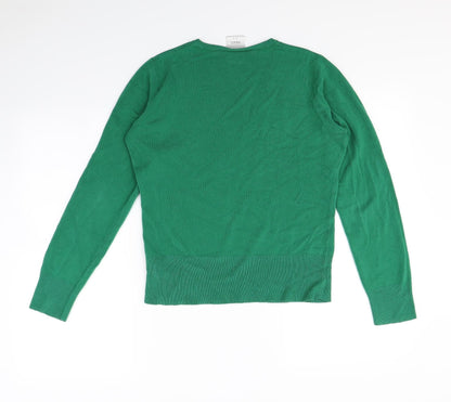 Womens UK Size 12 NEXT Green Pullover Sweatshirt
