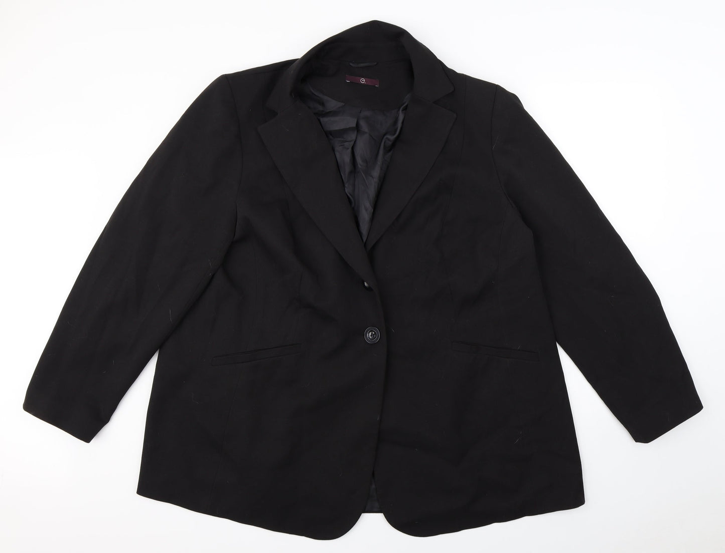 e Mens Black   Jacket Blazer Size XL
