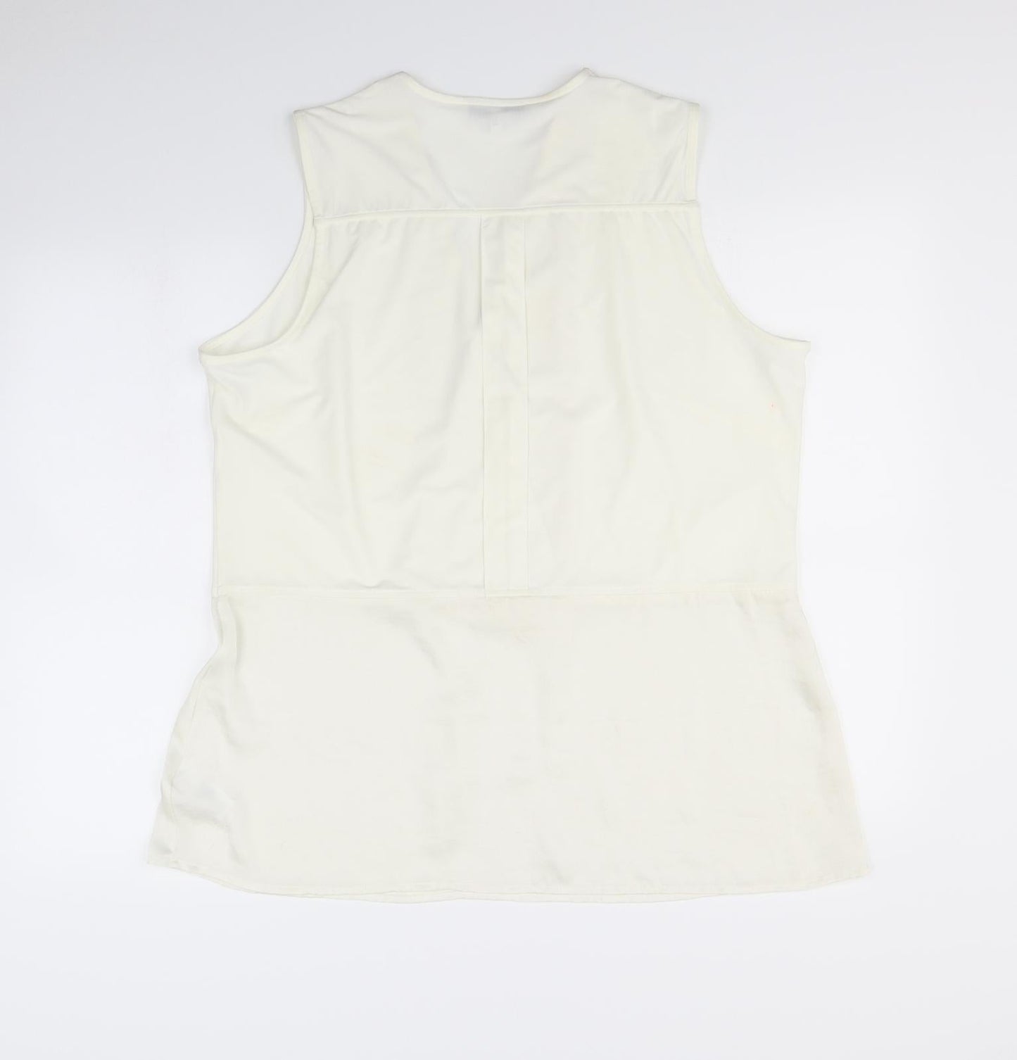 Womens UK Size 20 NEXT Ivory Basic Blouse
