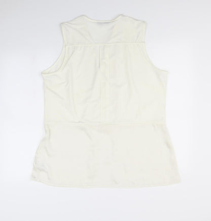 Womens UK Size 20 NEXT Ivory Basic Blouse