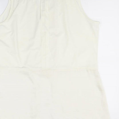 Womens UK Size 20 NEXT Ivory Basic Blouse