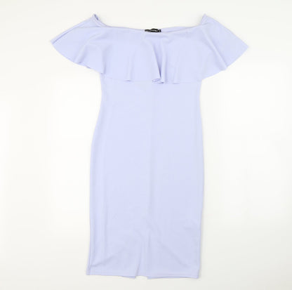 Pretty Little Princess Womens Blue  Rayon Bodycon  Size 12