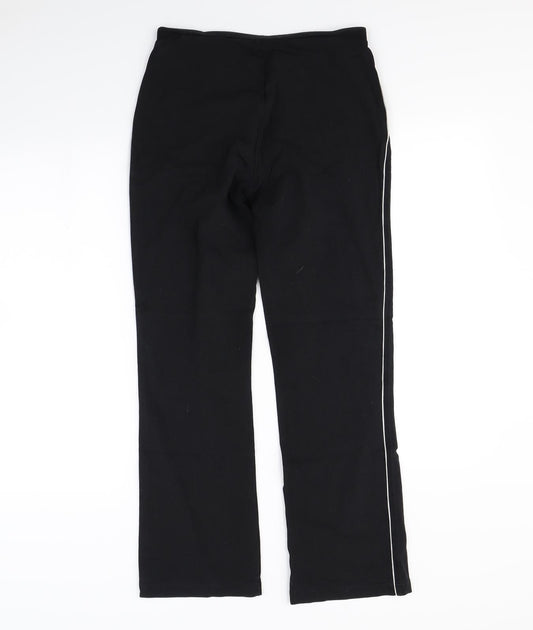 Maine New England Womens Black   Trousers  Size 12 L28 in