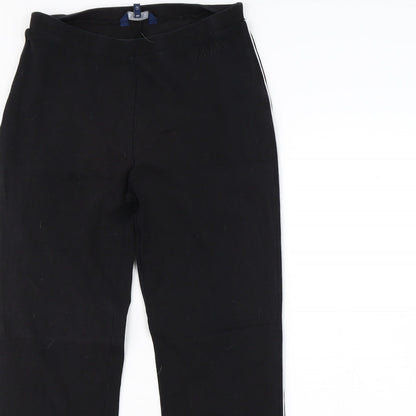 Womens UK Size 12 Maine New England Regular Fit  Black Trousers