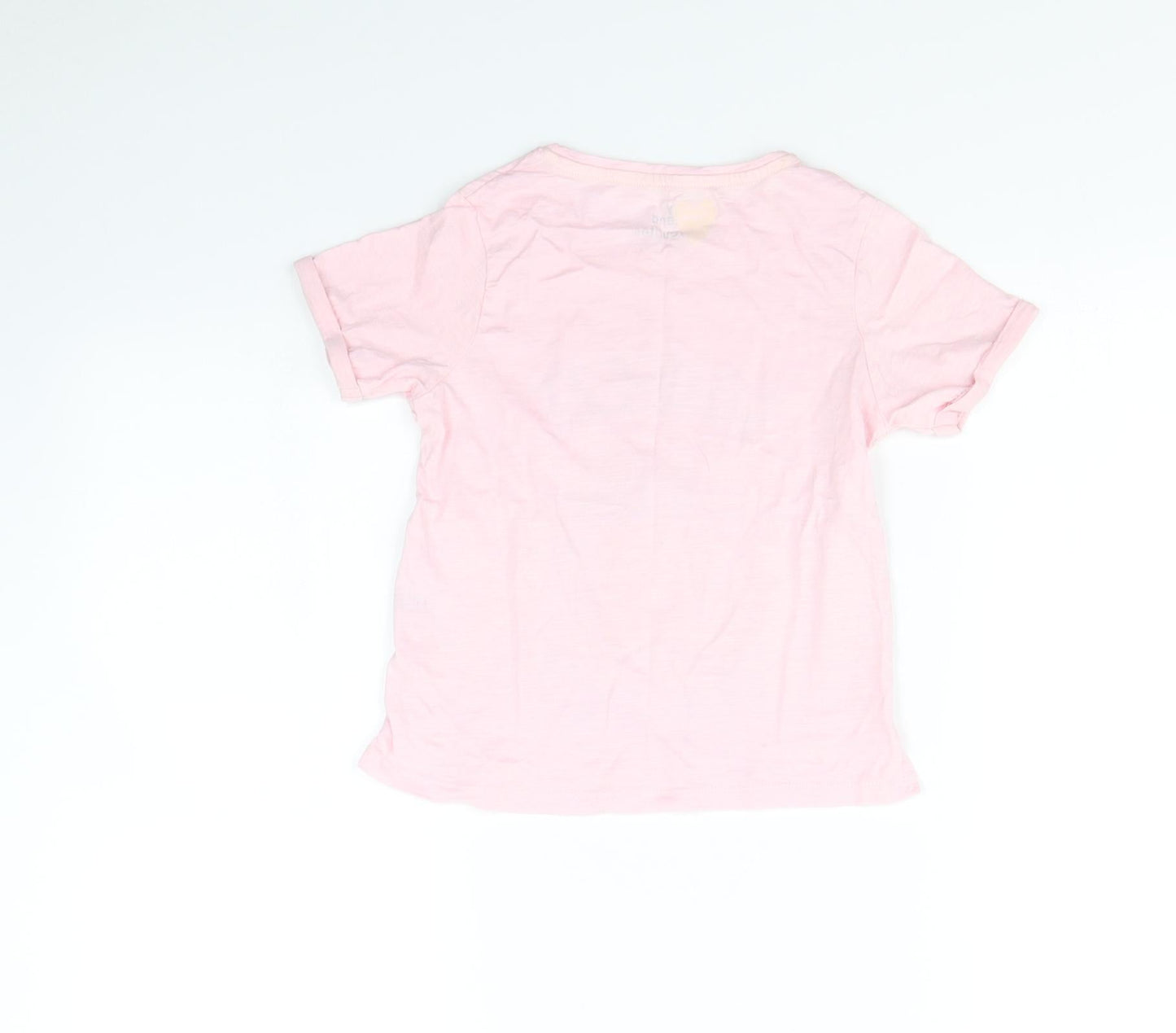 My Weekend Favourites Girls Pink   Basic T-Shirt Size 6 Years