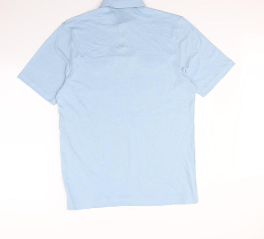 Carabou Mens Blue    Polo Size L