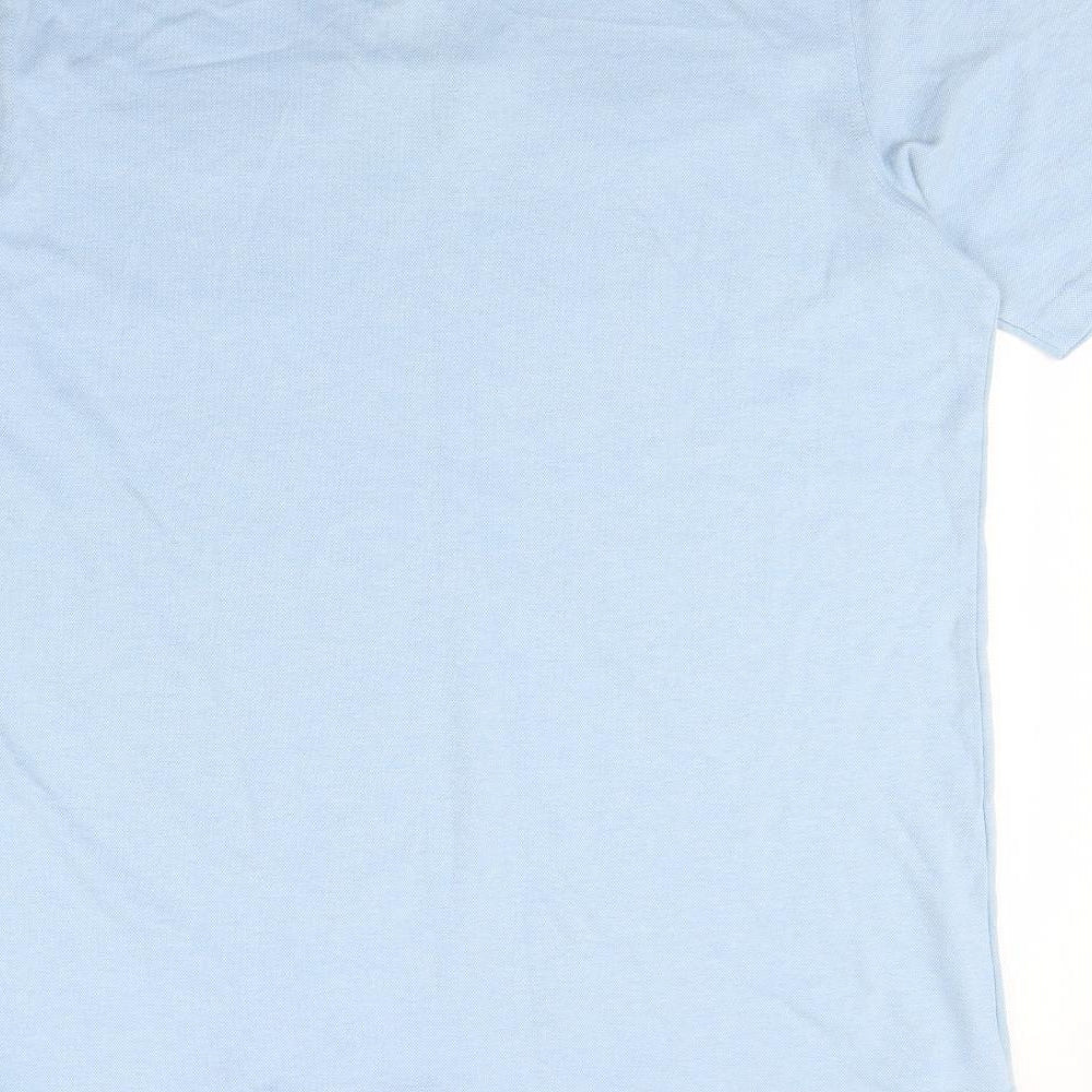 Carabou Mens Blue    Polo Size L