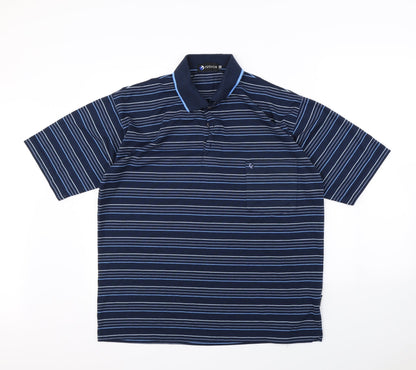 Mens UK Size 2XL Fusion Cotton Polo Shirt