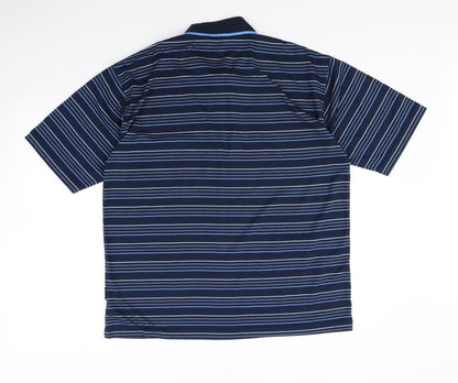 Mens UK Size 2XL Fusion Cotton Polo Shirt