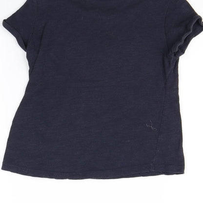 H&M Girls Blue   Basic T-Shirt Size 6 Years