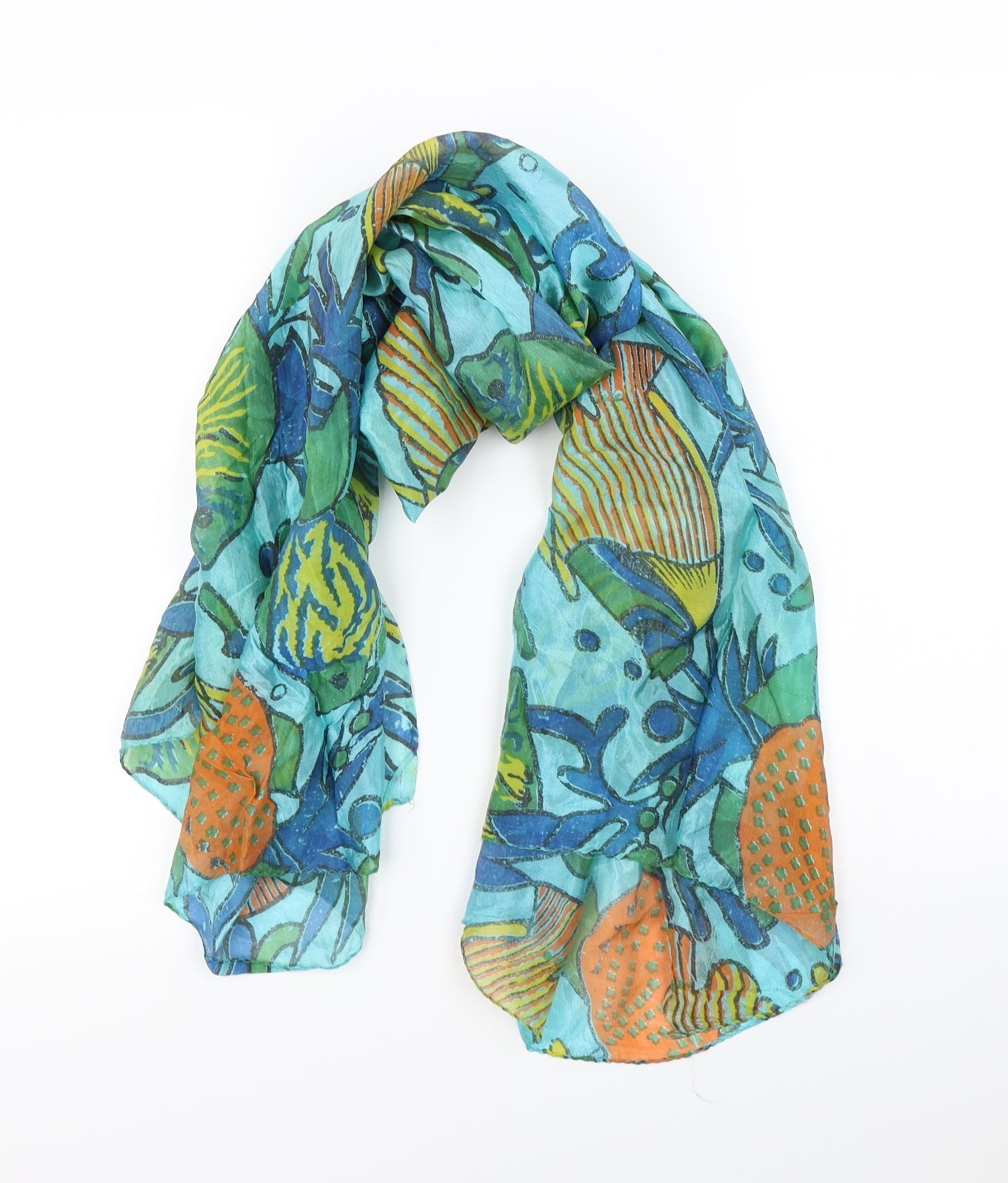 Preworn Womens Multicoloured    Scarf