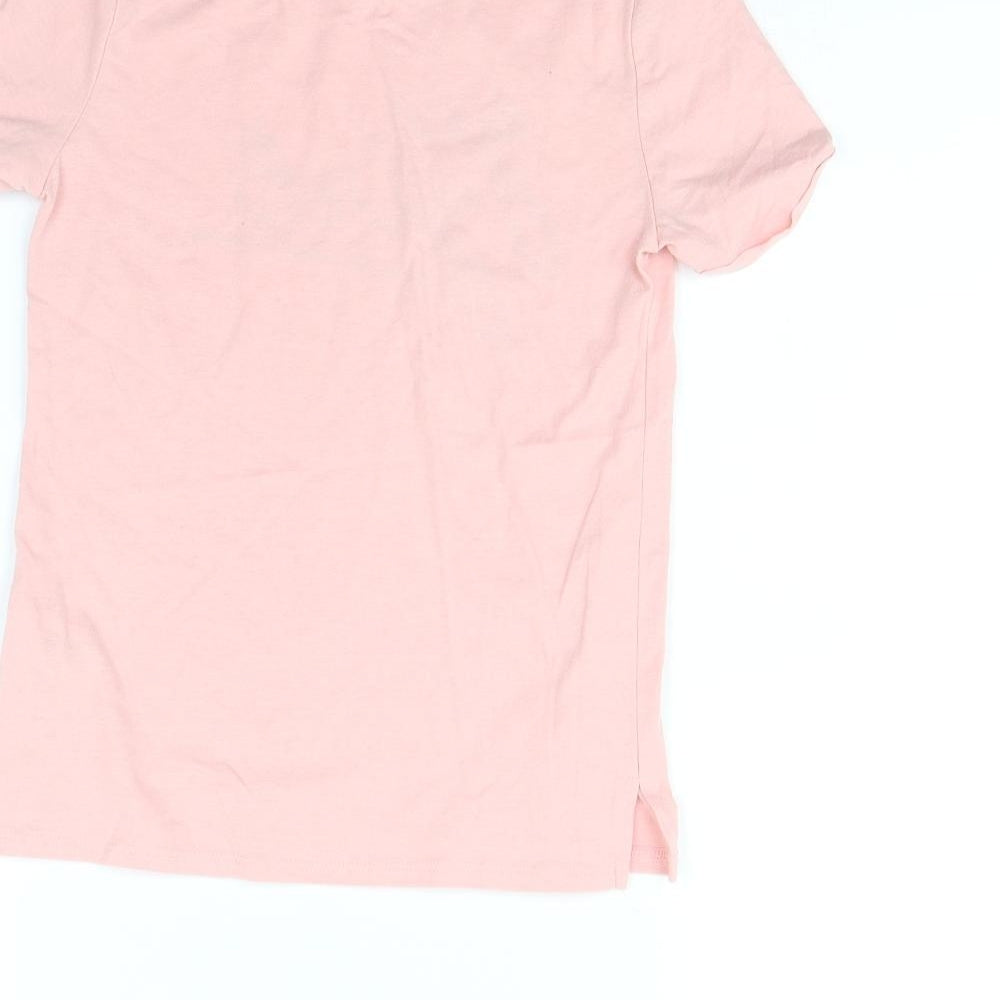 Preworn Girls Pink   Basic T-Shirt Size 9 Years
