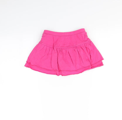 Preworn Girls Pink   Mini Skirt Size 6 Years