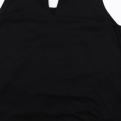 H&M Womens Black   Basic Blouse Size L