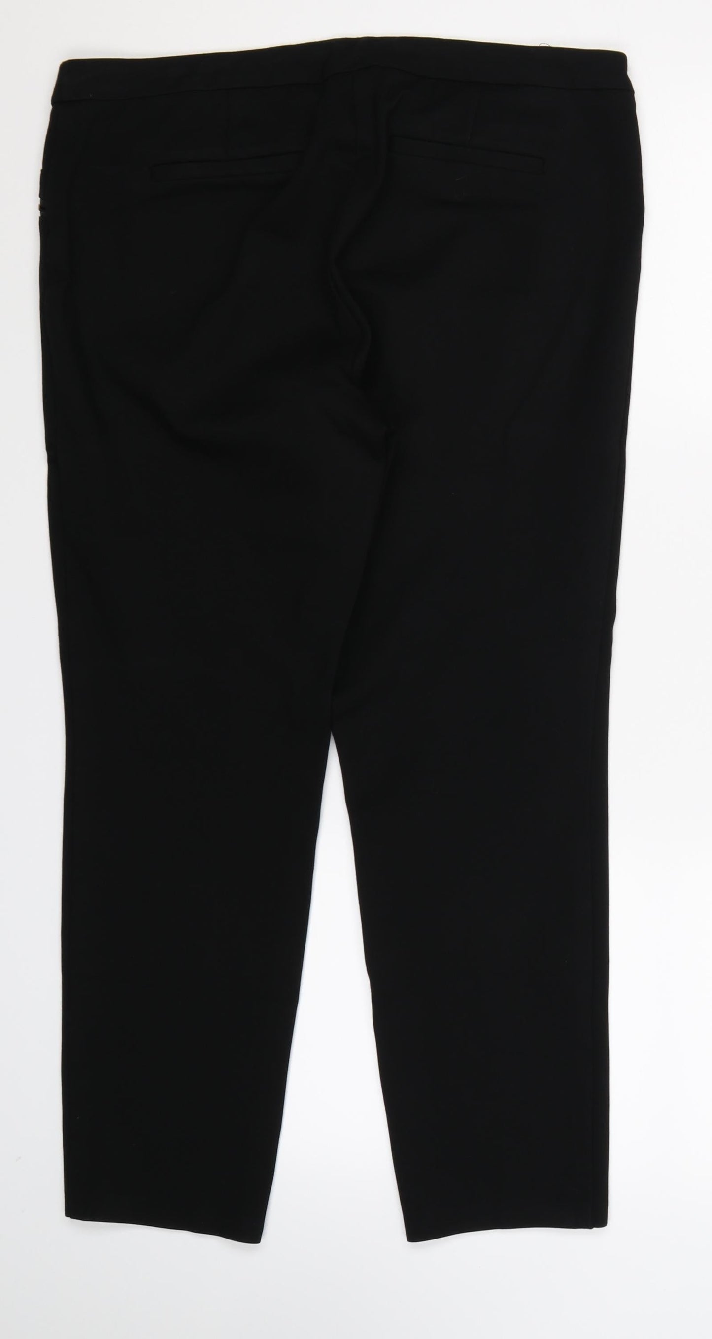 Jasmina & Juliana Womens Black   Trousers  Size L L26 in