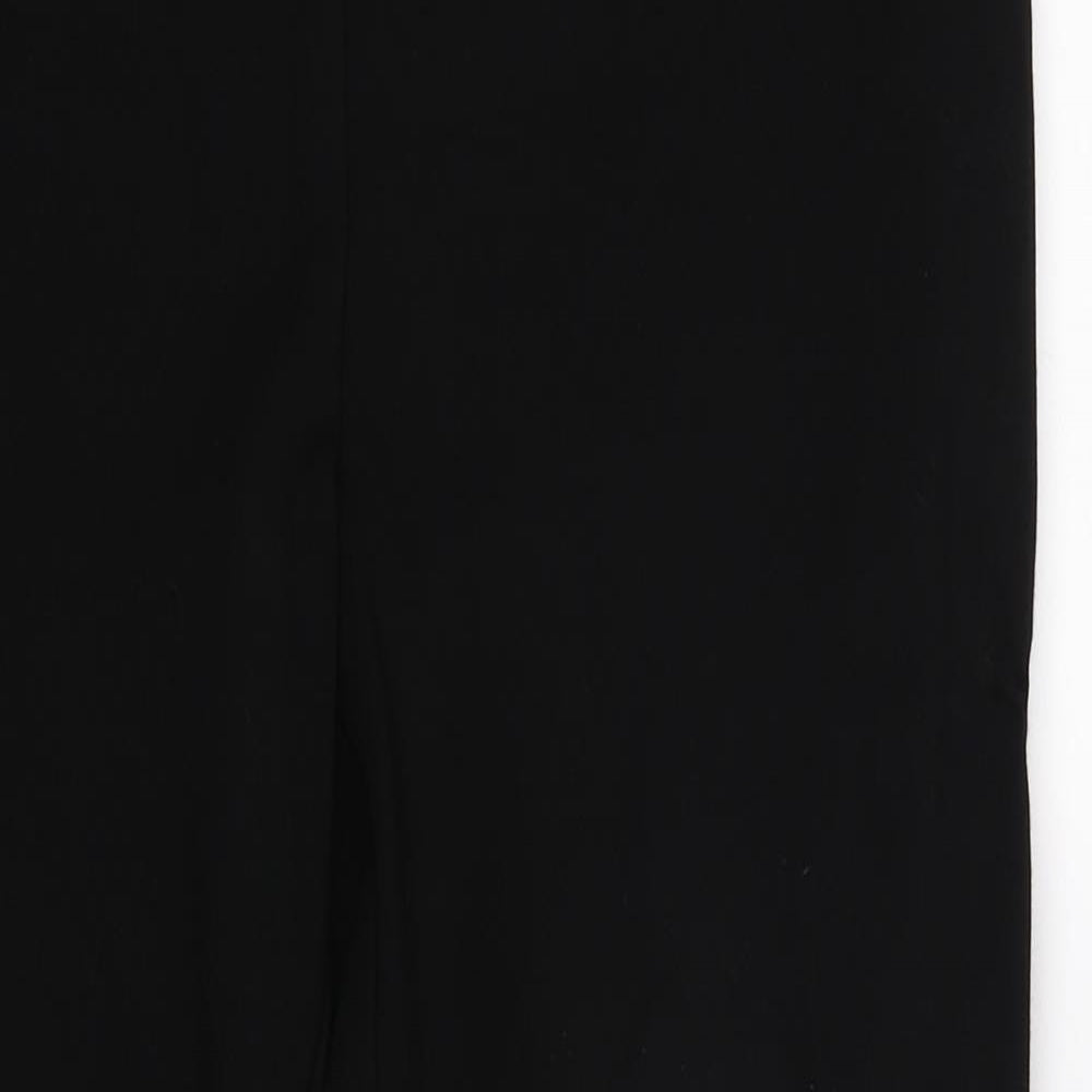 Jasmina & Juliana Womens Black   Trousers  Size L L26 in