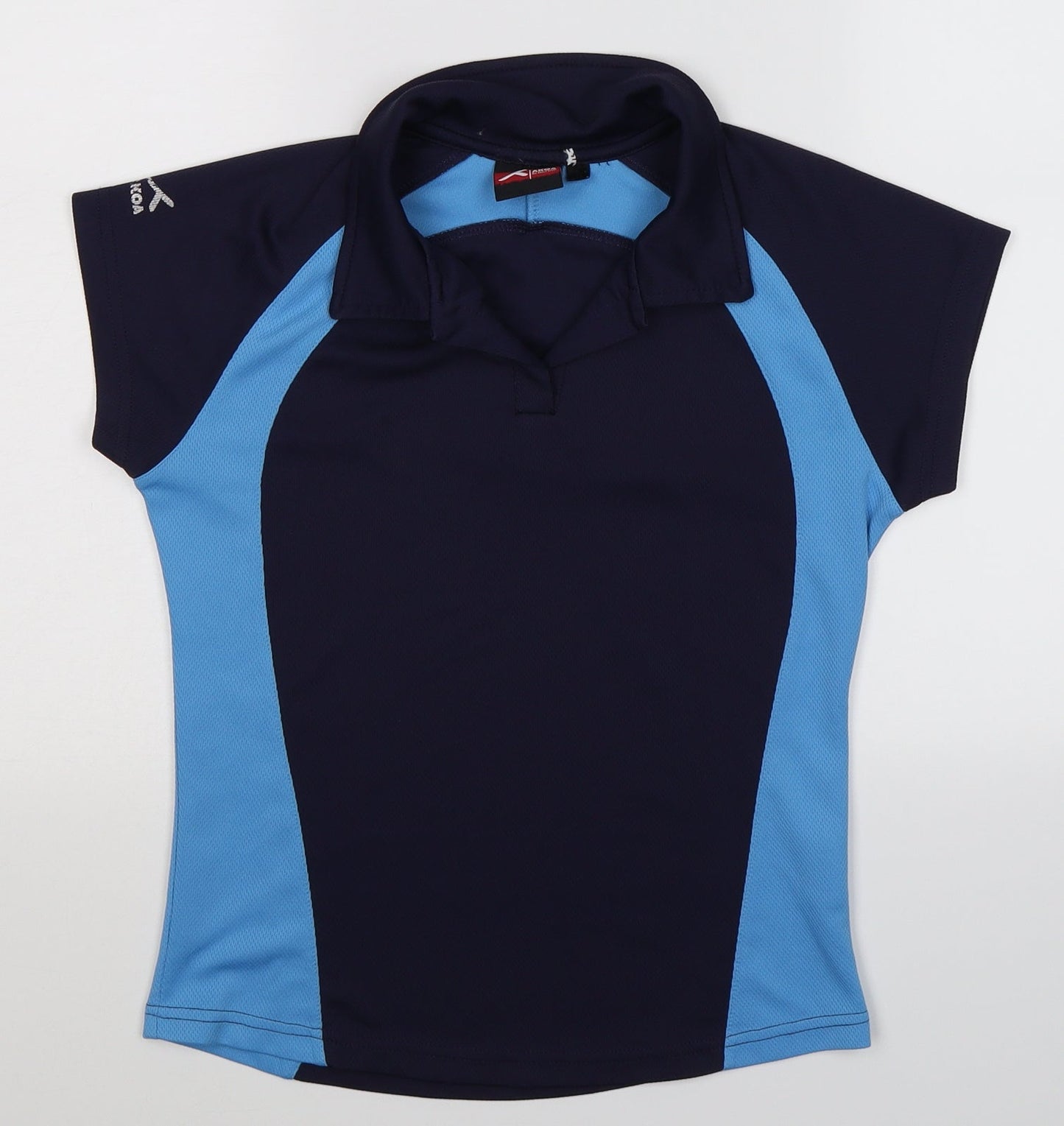 Akoa Womens Blue   Basic Polo Size S