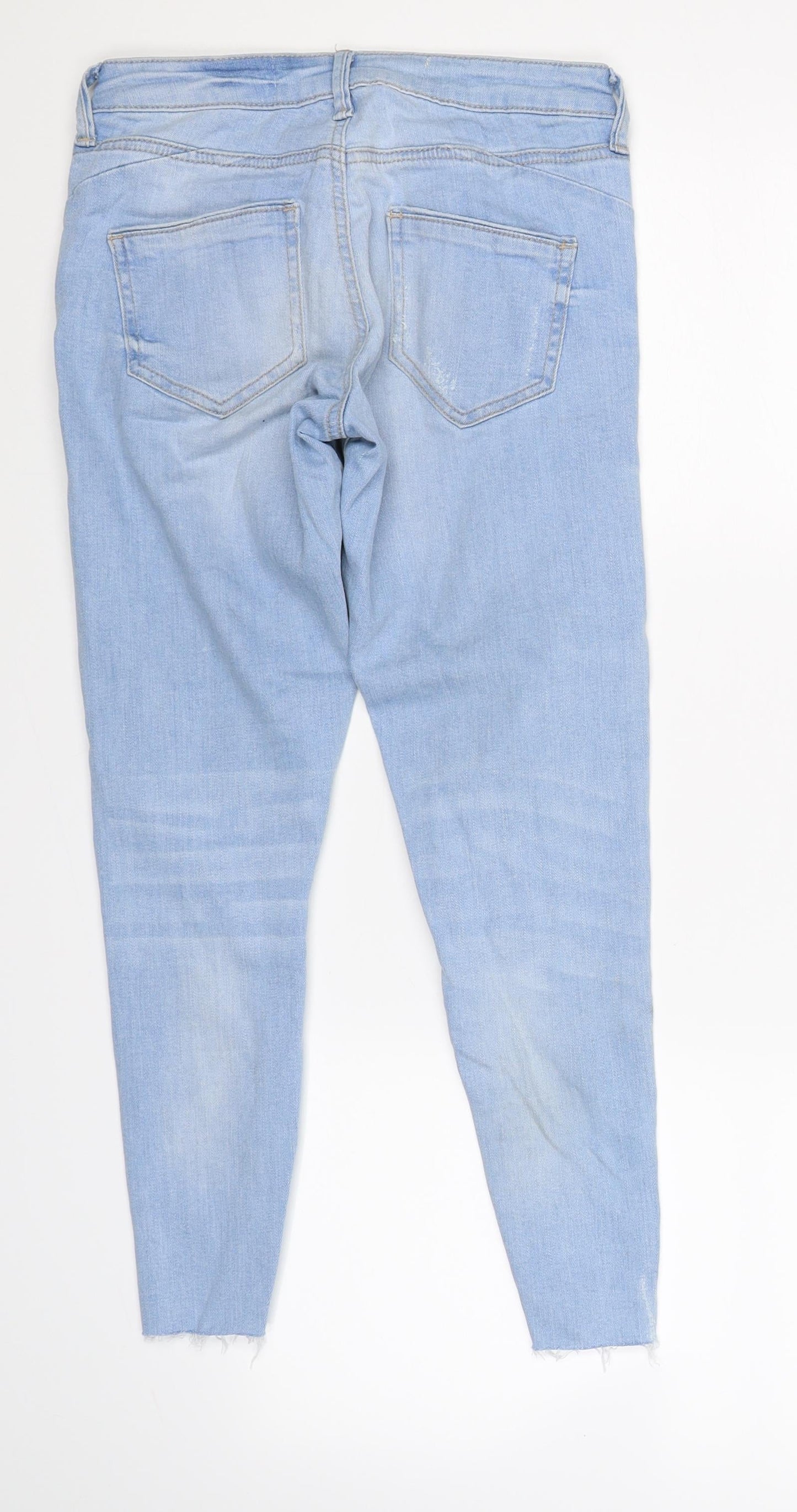 Denim Co Womens Blue  Denim Skinny Jeans Size 4 L23 in