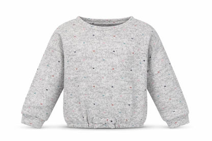 Tu Baby Grey Spotted  Kaftan Pyjama Top Size 18-24 Months