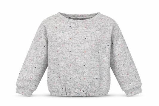 TU Baby Grey Spotted  Kaftan Pyjama Top Size 18-24 Months