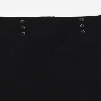 Working Solutions Womens Black   Straight & Pencil Skirt Size 40 in