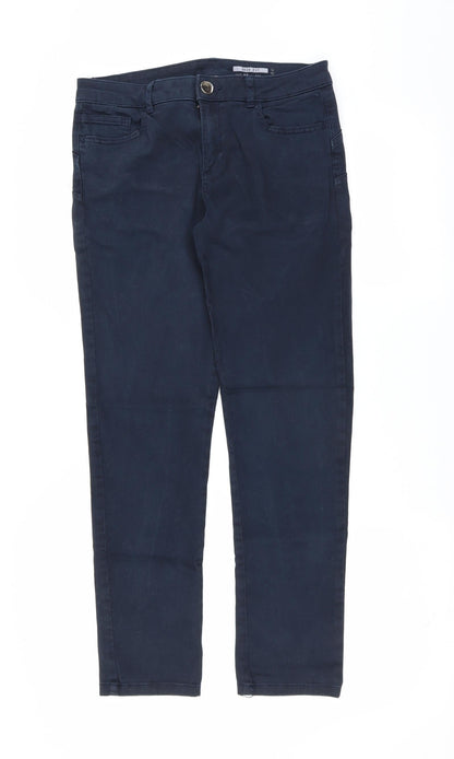 Womens UK Size 30 in Preworn Slim Fit Skinny Blue Jeans