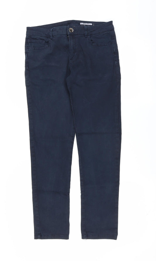 Womens UK Size 30 in Preworn Slim Fit Skinny Blue Jeans