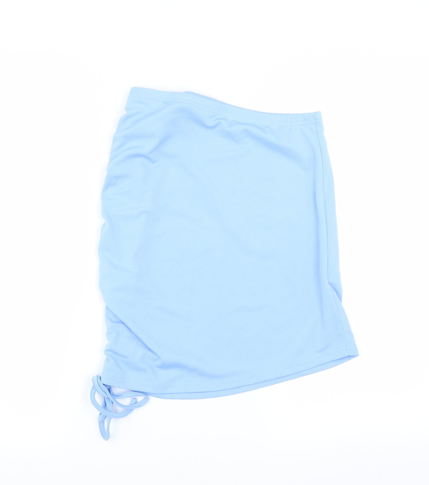 SheIn Womens Blue   Bandage Skirt Size S  - bodycon ruched sides