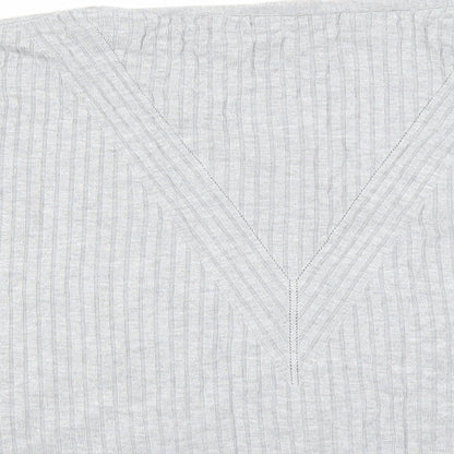 Marks and Spencer Womens Grey   Pullover Jumper Size M  - buttons side detail